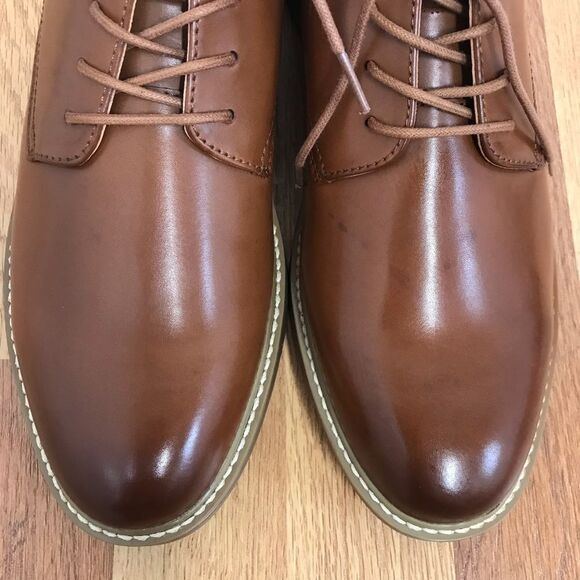 KENNETH COLE REACTION Parker Brown Leather Chukka Boot Lace Up Size 9 New - Picture 4 of 11